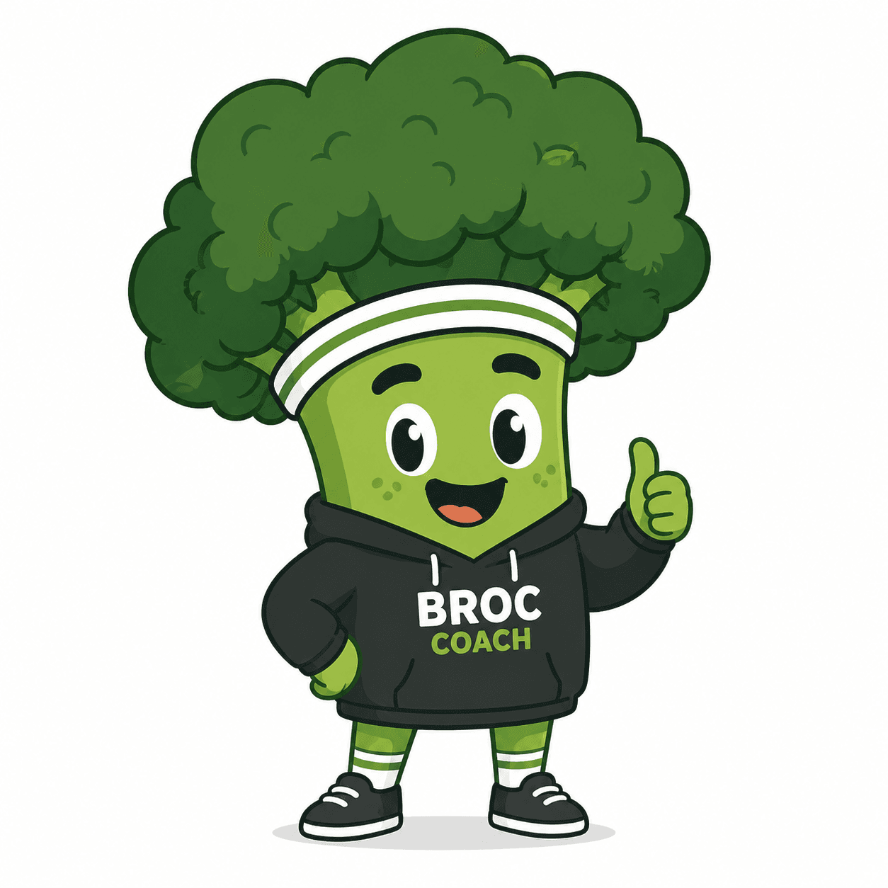 BrocCoacAI mascot